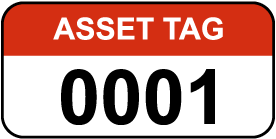 Stock Asset Tags - Free Shipping, Easy Customization